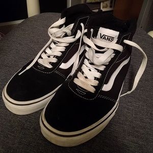 Black Vans Hightops